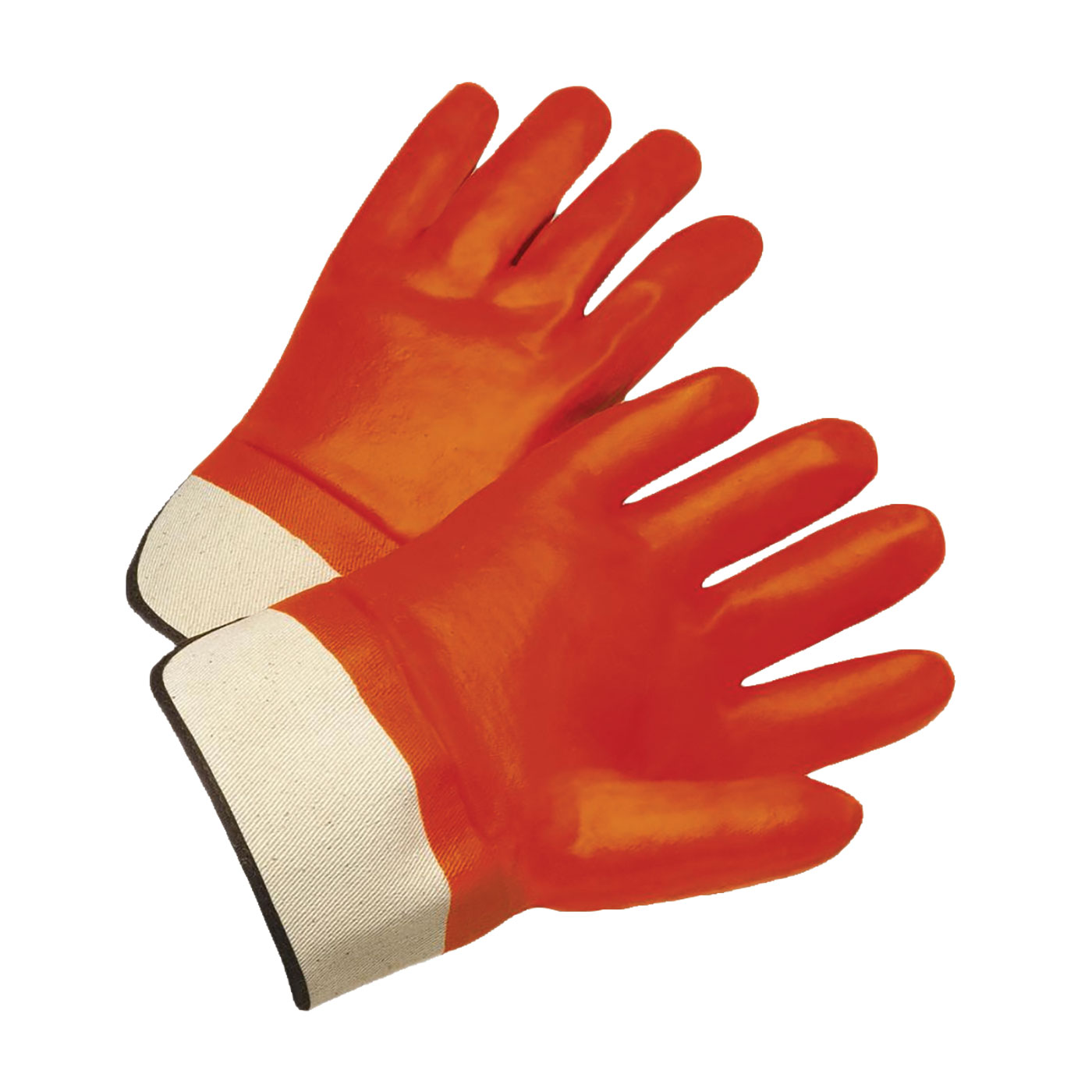 PVC Dipped Glove with Jersey Liner and Smooth Finish - Insulated & Waterproof