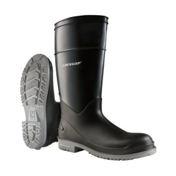 BOOT89682 BLK STL TOE SZ 12 MENS