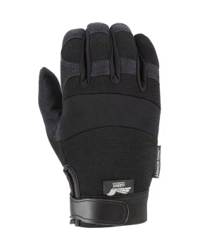 Armor Skin Mechanics Glove with Black Knit Back