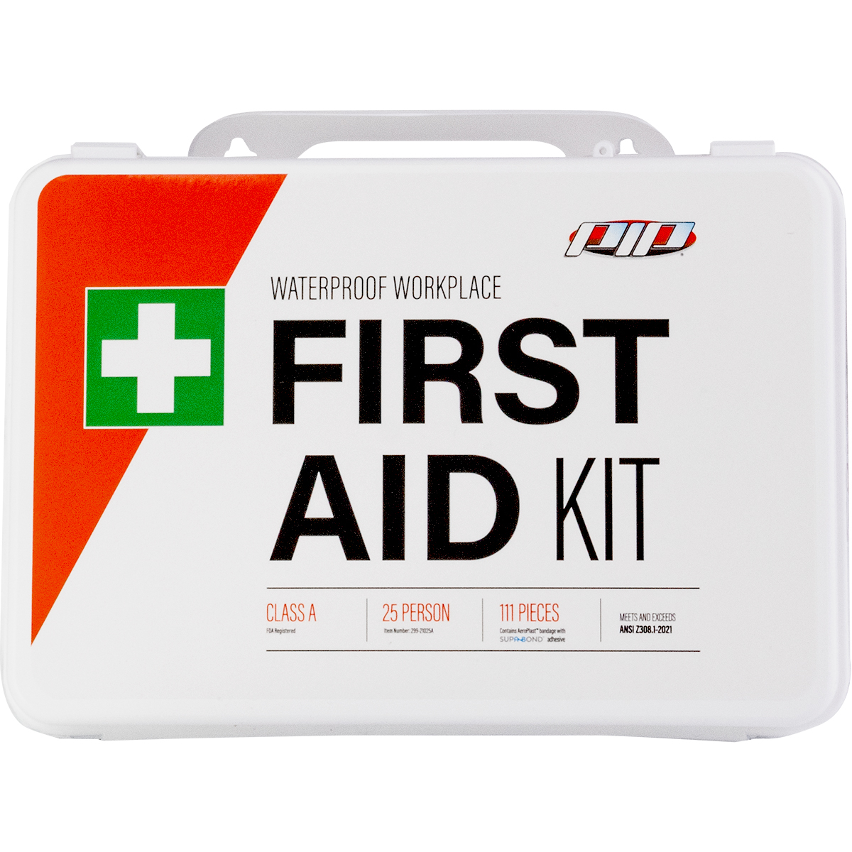 ANSI Class A Waterproof First Aid Kit - 25 Person