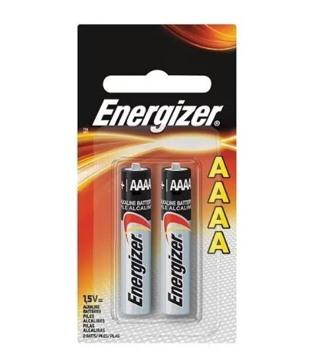 Dry Cell Alkaline Battery, Energizer, 1.5 V Nominal, AAAA