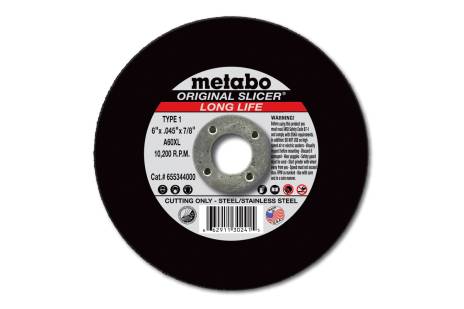 6 X .045 X 7/8 T1 A60XL Original Slice