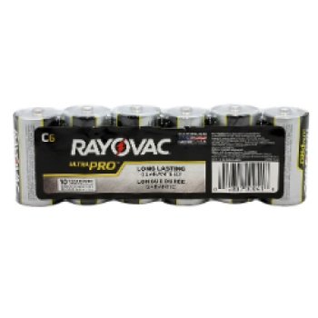 Rayovac® AL-C Alkaline C-SIZE Industrial Battery 6/PK CS72