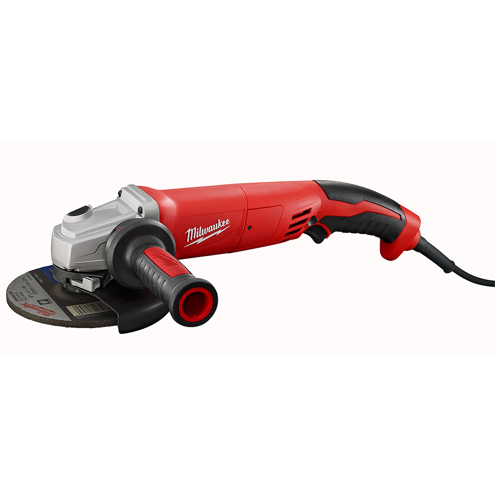 13 Amp 5 in. Small Angle Grinder Trigger Grip, No-Lock