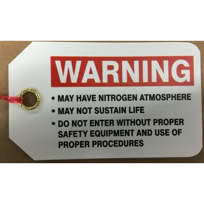 OSHA Danger Safety Custom Plastic Tags
