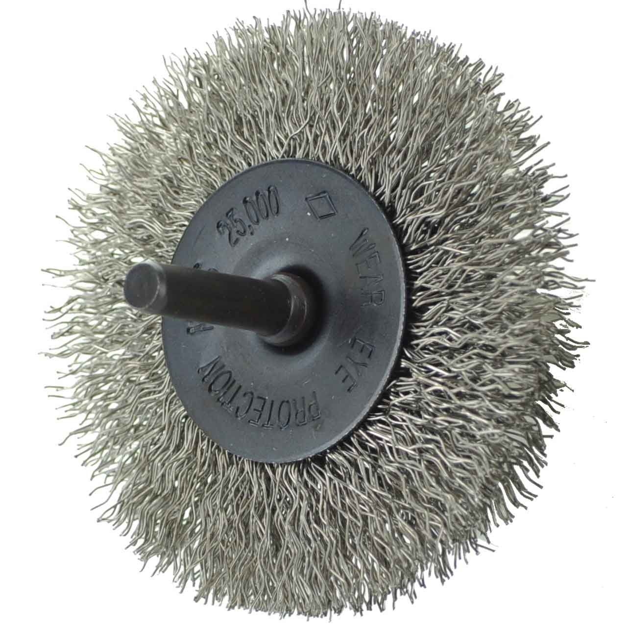 SAIT 3"X1/4"SHANK CRIMPED WIRE