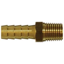 3/8 BARB X 3/8MPT BRASS MALE