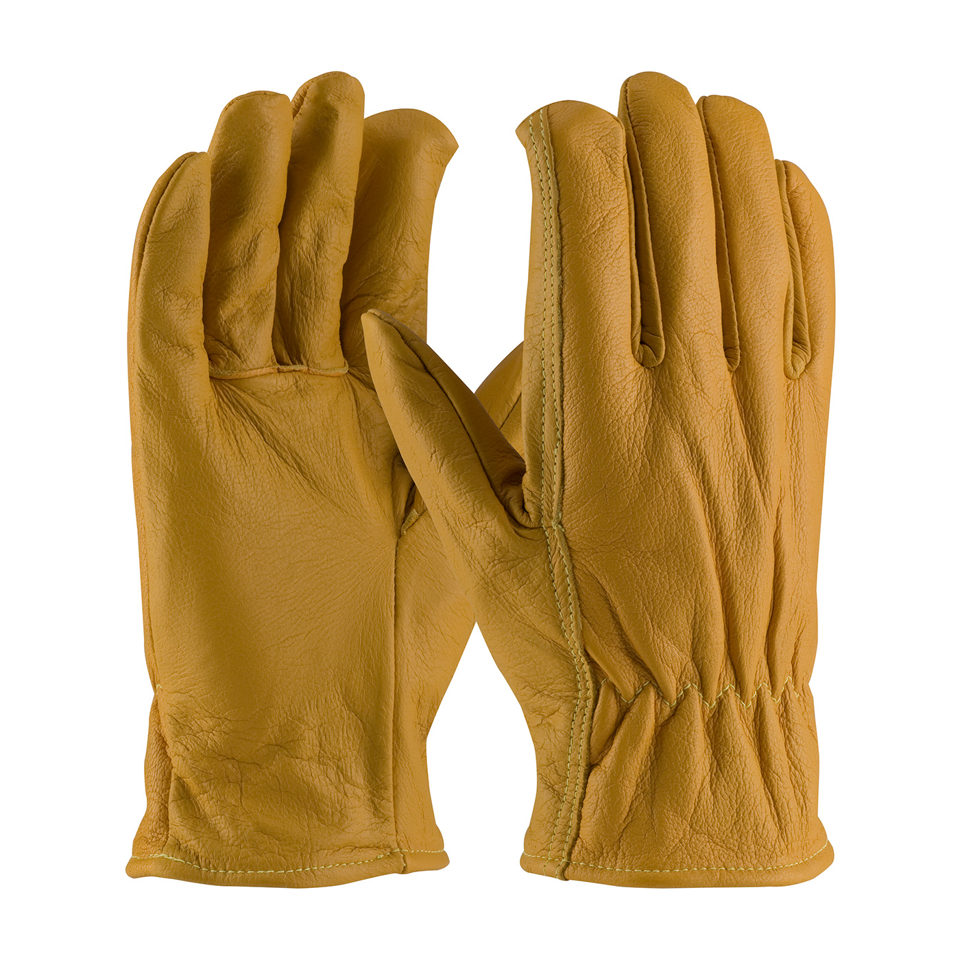 Top Grain Goatskin Leather Drivers Glove with Kevlar® Lining - Straight Thumb
