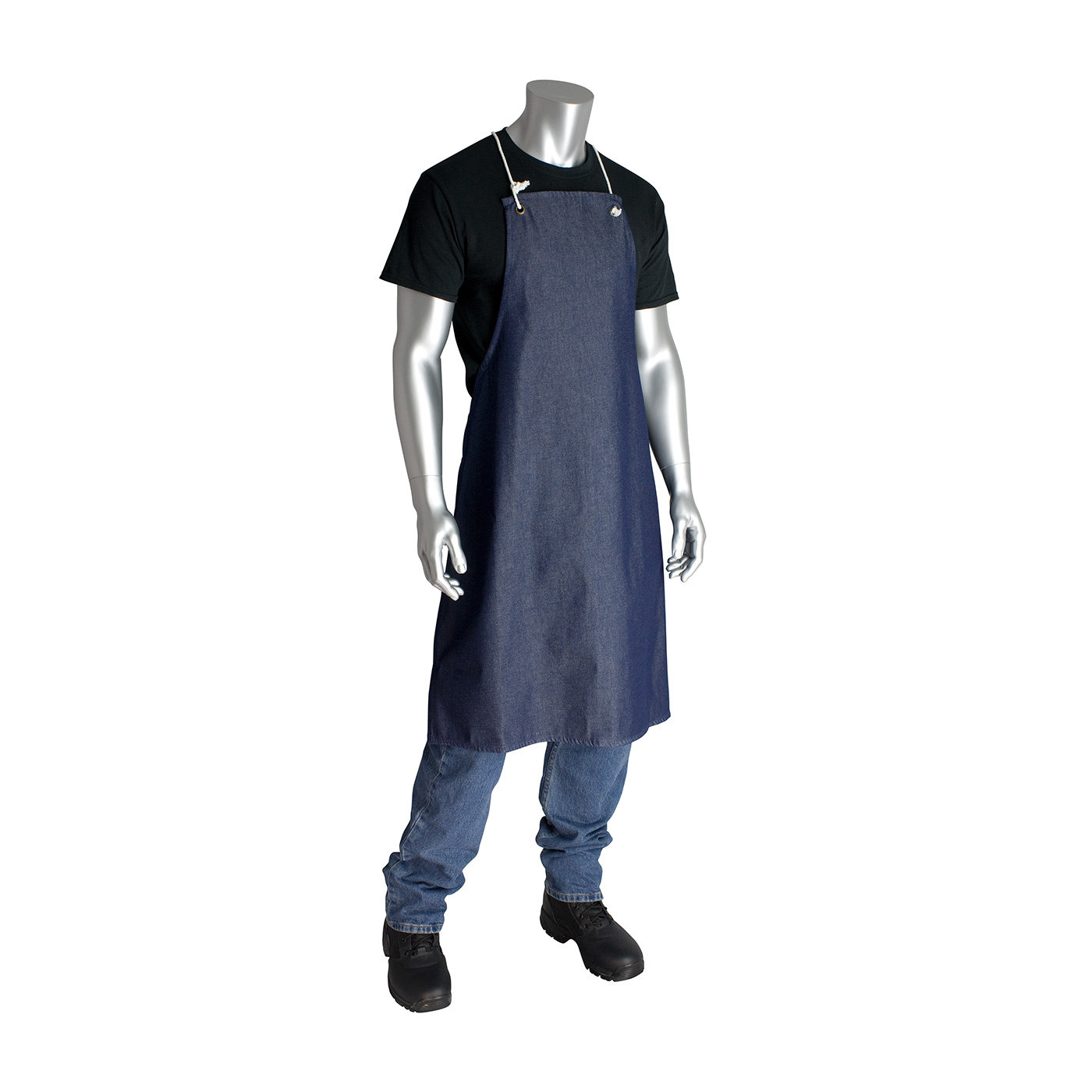 Denim Apron - No Pockets