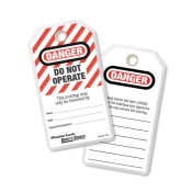 Master Tag Danger Do Not Operate 12Pk