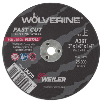 WEILER 56270 3X1/8X1/4 A36T