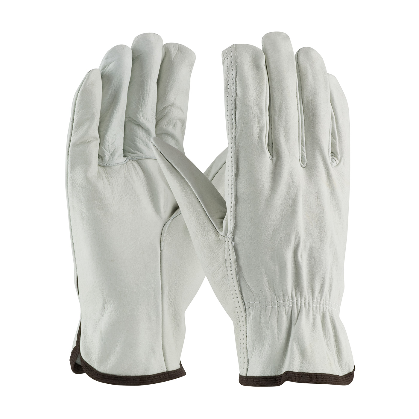 Regular Grade Top Grain Cowhide Leather Drivers Glove - Straight Thumb
