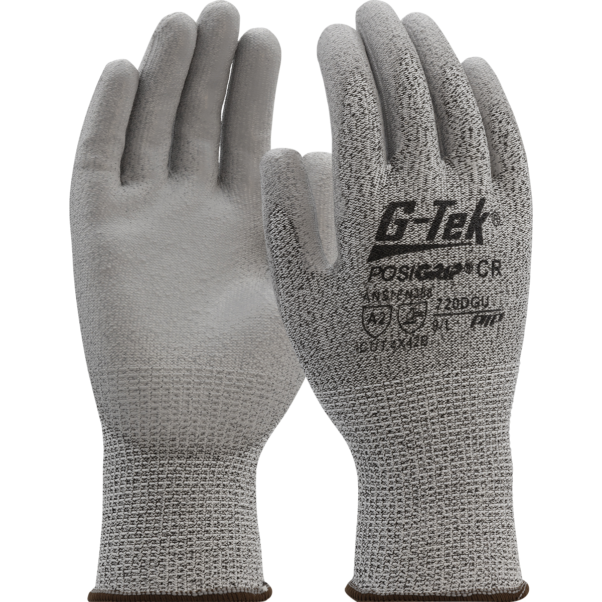 Lightweight, Polykor Blend with Polyurethane palm and finger flat grip coating - Vend-Ready
