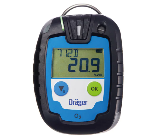 Draeger Pac 6000 Single Gas O2 Monitor