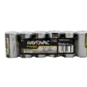 Rayovac® AL-D Alkaline D-SIZE Industrial Battery 6/PK CS72
