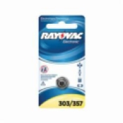 Rayovac® 303/357-1ZM 1.5V Coin Battery Mercury Free Watch CS72