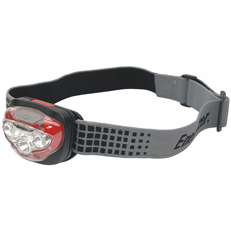 Energizer Headlamp 300 lm Max Brightness, 35 hr Max Run Time, 55 m Max Beam Distance, High/Low