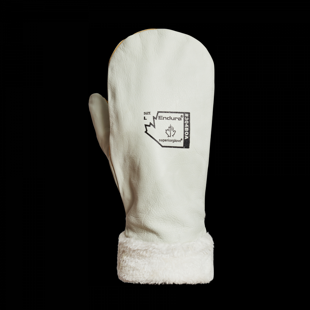 EXTREME COLD LEATHER MITTS