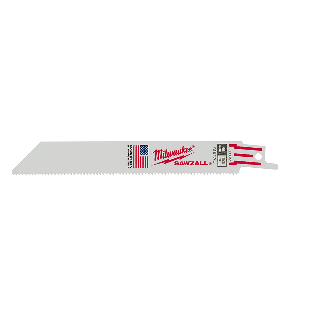 BLADES 6IN 14TPI SUPER SAWZALL 5PK