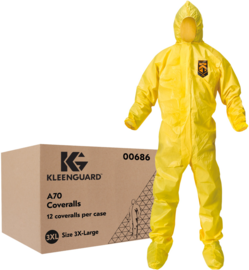 KLNGD A70 Apparel Coveral Hood/Boot 3X
