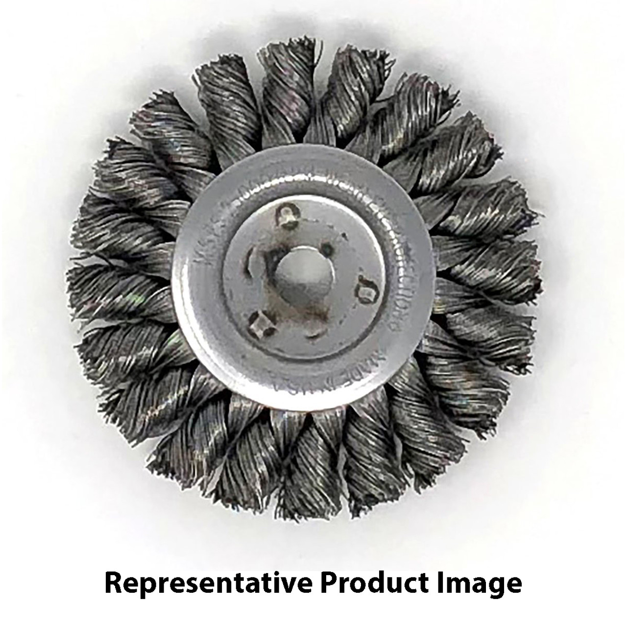 SAIT 3X.014X3/8 KNOT WIRE BRUSH CS4