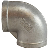 1/2 NPT 304SS 90 DEG ELBOW