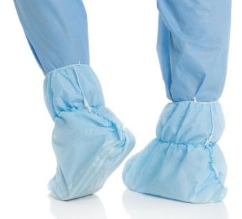 KT A8 Mid-Calf Shoe Cover,Blue,XL,270
