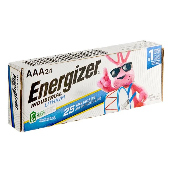 Energizer LN92 AAA Lithium Battery - 24/Pack