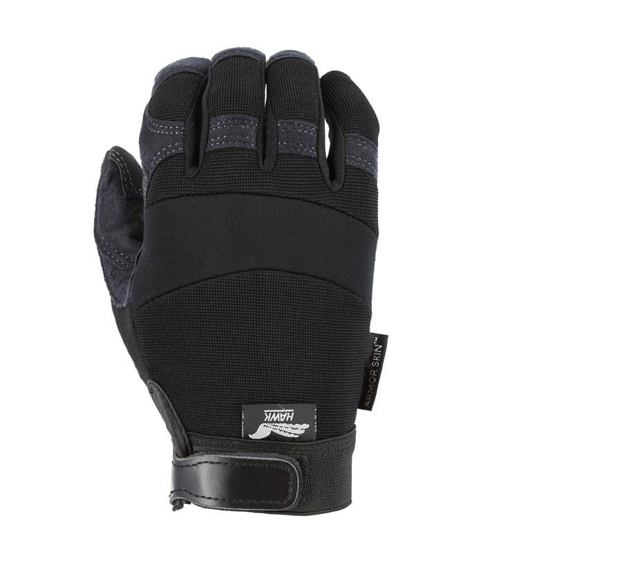 Armor Skin Mechanics Glove with Black Knit Back