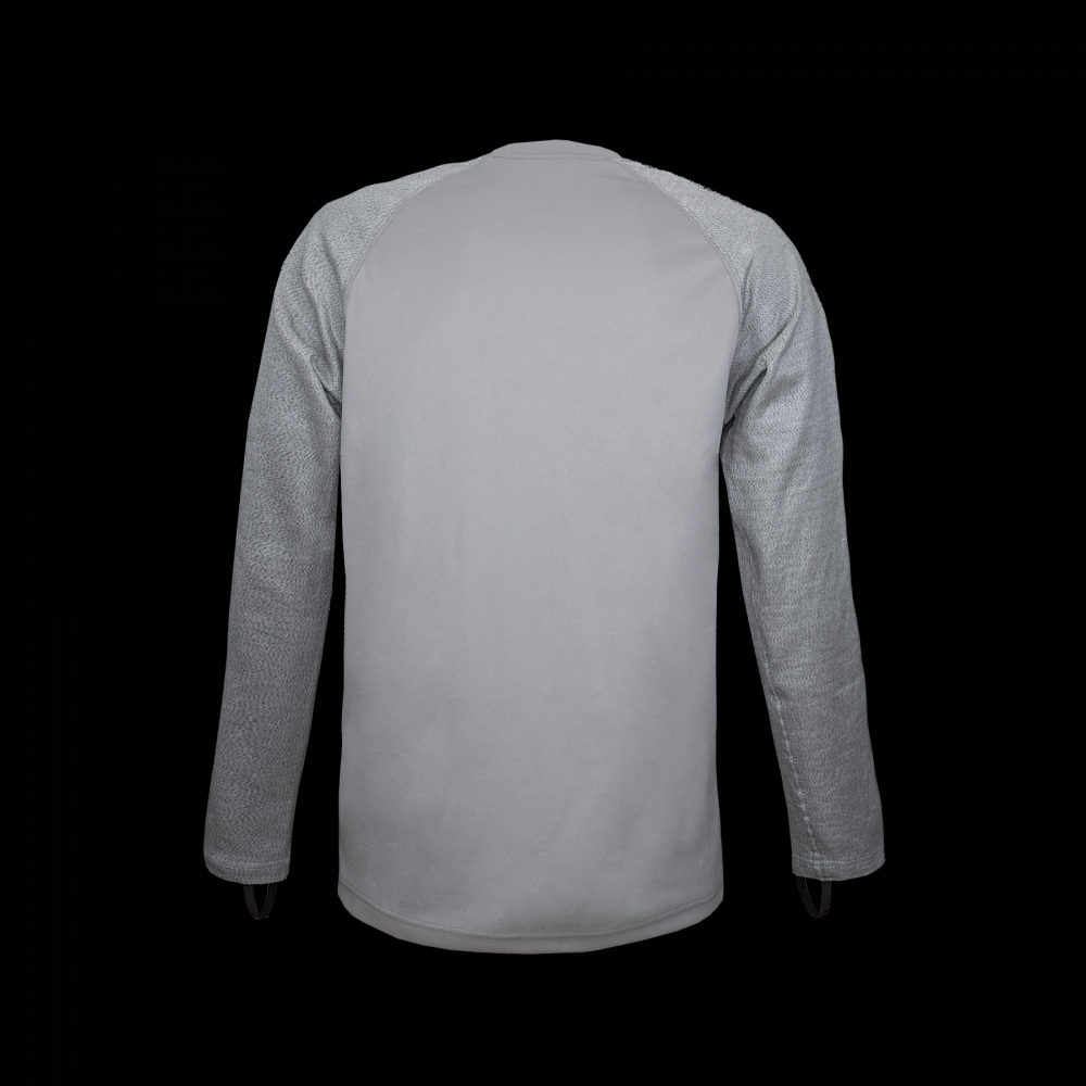 GREY SHIRT CUT A7 SLEEVES